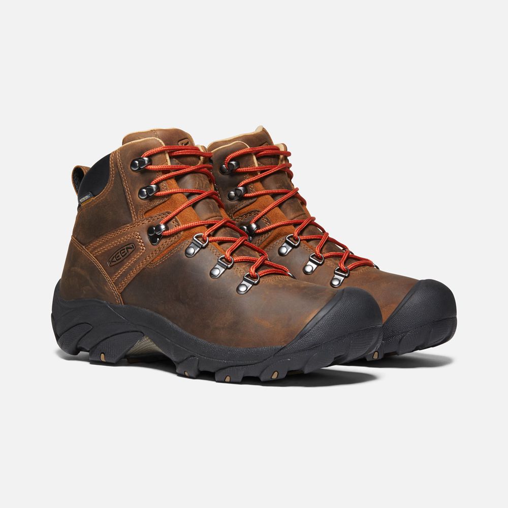 Bottes de Randonnée Keen Homme Marron/Noir | Pyrenees | XVTRY-2516